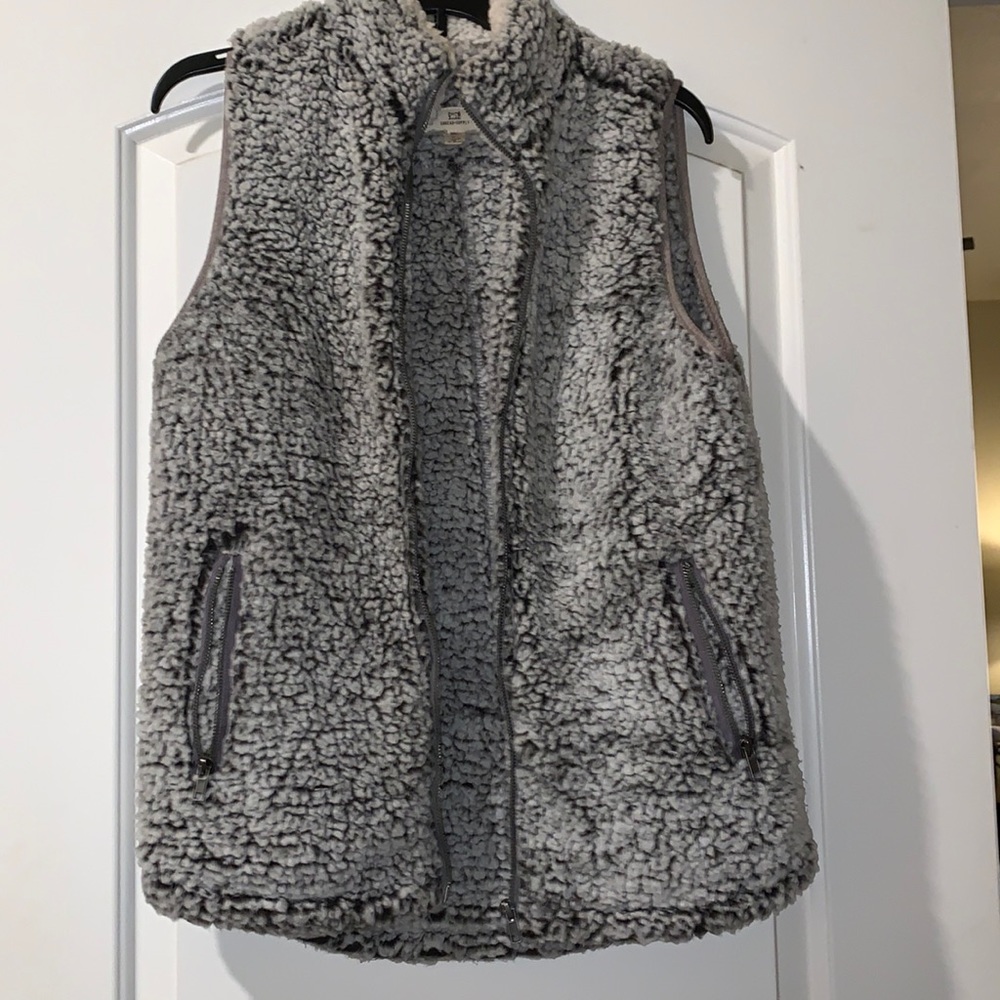 Sherpa Gray Vest